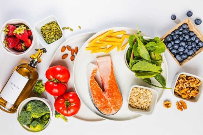 Variety,Of,Fresh,,Whole,Unprocessed,Food;,Healthy,Nutrition,,Anti-inflammatory,Diet