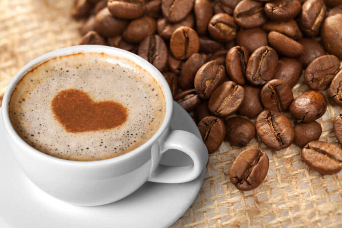 Cafes,And,Restaurants.,A,Mug,Of,Black,Coffee,With,Foam