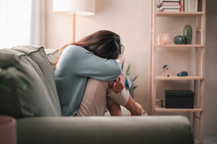 Sad,,Depression,,Unhappy,,Depressed,,Lonely,,Problem,,Upset,,Alone,,Sofa,,Bad.